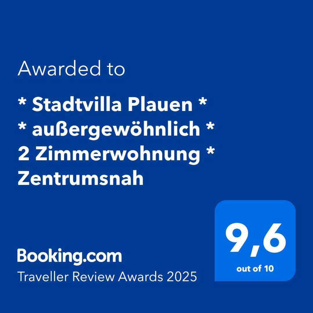 * Stadtvilla Plauen * * Aussergewoehnlich * 2 Zimmerwohnung * Zentrumsnah Εξωτερικό φωτογραφία